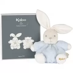 patapouf - peluche coniglio blu 18cm