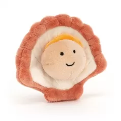 sensational seafood scallop peluche 8cm