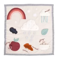 tappeto attivita grande 1m x 1m, apres la pluie