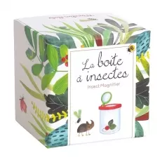 scatola per l'osservazione degli insetti con lente di ingrandimento