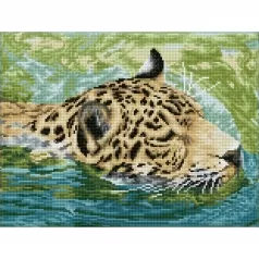 jungle prince - diamond dotz squares dq8.012 41x31cm