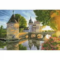 river castle - diamond dotz squares dq12.002 52x35cm