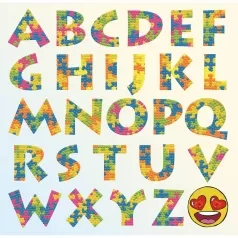 puzzle alphabet - dotz box 28x28cm dbx.030