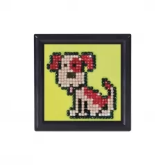 fido with frame black - diamond dotz starter dds.018f 7,6x7,6cm