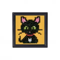 green eye sparkle with frame black - diamond dotz starter dds.019f 7,6x7,6cm