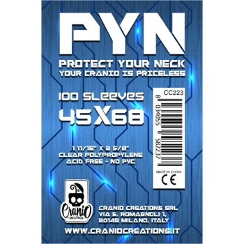 pyn 45x68 - confezione da 100 bustine protettive