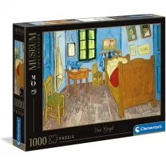 van gogh: chambres arles - puzzle 1000 pezzi museum collection