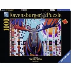 winter moose - puzzle 1000 pezzi