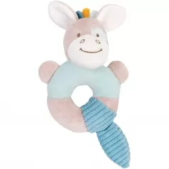 sonaglio tondo tim il cavallo in peluche blu