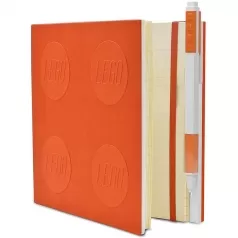 notebook quaderno con 1 penna - colore arancione