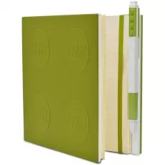 notebook quaderno con 1 penna - colore lime
