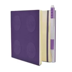 notebook quaderno con 1 penna - colore lavanda