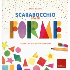 scarabocchio con le forme-giochi e attivita pregrafismo