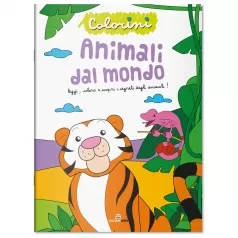 animali dal mondo. colorini.  ediz. a colori