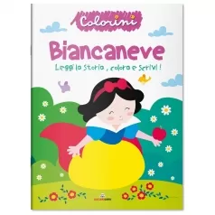 biancaneve. fiabe da colorare. ediz. a colori