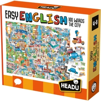 easy english 100 words - city