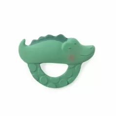 anello sonaglio in gomma naturale - coccodrillo sous mon baobab