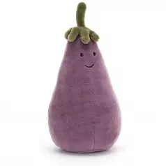 vivacious vegetable aubergine peluche 17cm