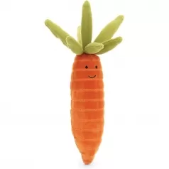 vivacious vegetable carrot peluche 17cm