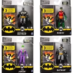 batman personaggio articolato 10cm con accessori a sorpresa