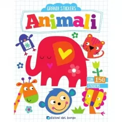 animali. grandi stickers