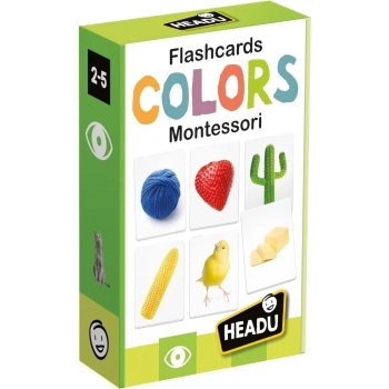 flashcard colors montessori