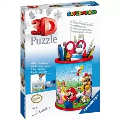 portapenne supermario - puzzle 3d