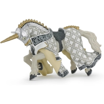 cavallo del maestro d'armi dell'unicorno