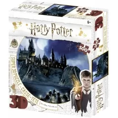 puzzle 3d 500 pezzi - harry potter - hogwarts