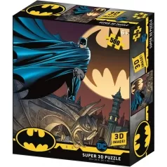 puzzle 3d 500 pezzi - dc comics - bat segnale