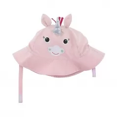 cappellino estivo upf 50, allie unicorno - diverte e protegge! 3-6 mesi