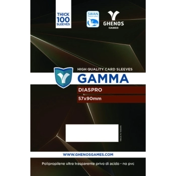 gamma diaspro - 57x90 - bustine protettive 100 pezzi