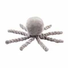 doudou peluche polpo grigio