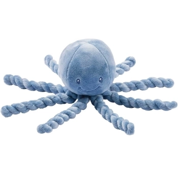 doudou peluche polpo blu