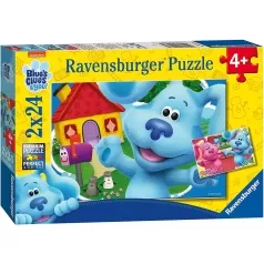 blue's clues & you - puzzle 2x24 pezzi