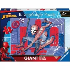 spiderman - puzzle 24 pezzi pavimento