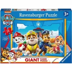 paw patrol b - puzzle 24 pezzi pavimento