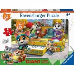 44 gatti c - puzzle 24 pezzi pavimento