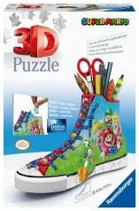 sneaker super mario - puzzle 3d 108 pezzi