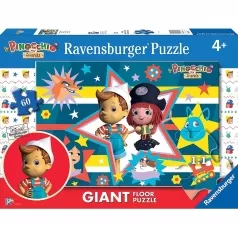 pinocchio - puzzle 60 pezzi pavimento