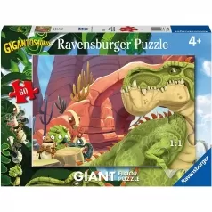 gigantosaurus - puzzle 60 pezzi pavimento
