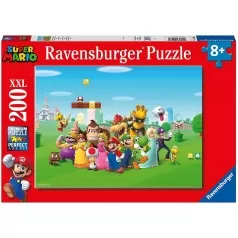 super mario - puzzle 200 pezzi xxl