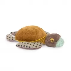 peluche tartaruga piccola 36cm tout autour du monde