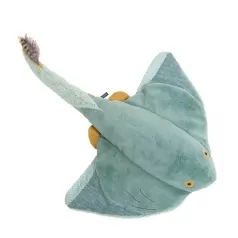 peluche squalo razza grande 64cm tout autour du monde