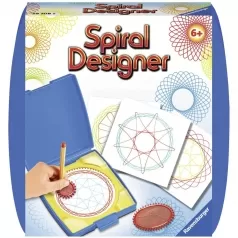 mini spiral designer blu