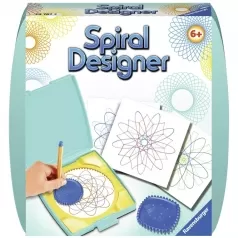 mini spiral designer turchese