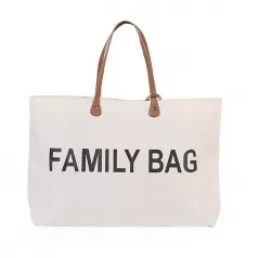 family bag - borsa weekend 55 x 18 x 40 cm - panna