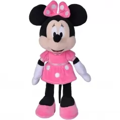 disney peluche minnie abito rosa 35cm