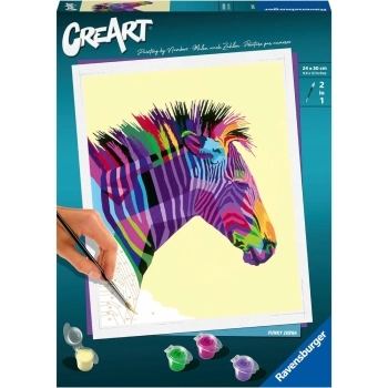 creart - funky zebra