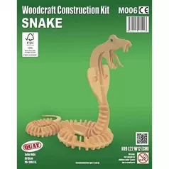 snake - kit di costruzioni in legno (certificazione fsc)